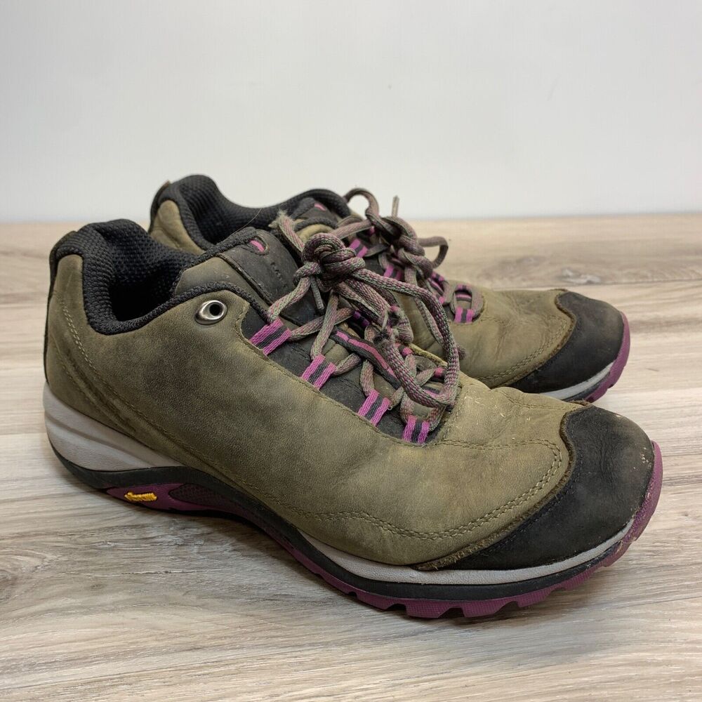 Merrell Siren Traveler 3 Sneakers Women's 9 Brown Lace Up Running Shoes J035340